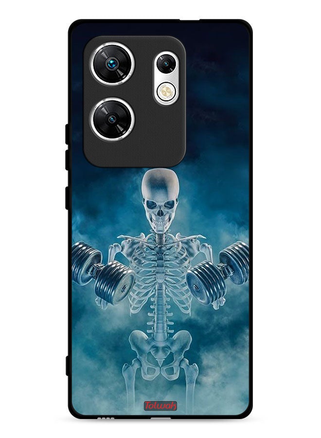 Tolwak Infinix Zero 30 4G Protective Case Cover No Pain No Gain Pose - Image 1