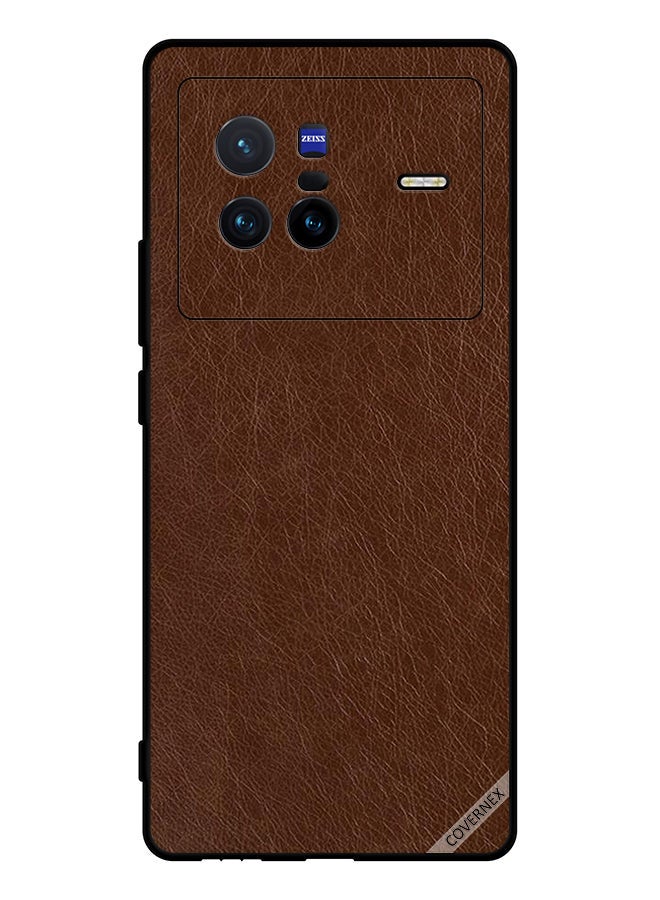 Covernex Protective Case Cover For vivo X80 Leather  - Image 1
