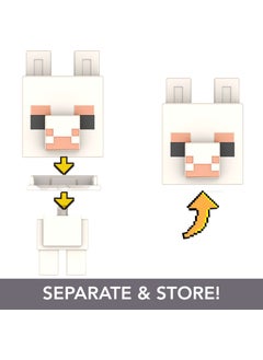 MINECRAFT Mini Figures White Llama HJV19  - Image 2