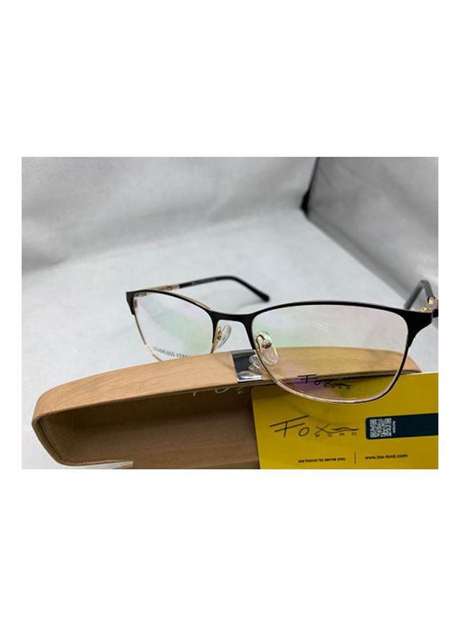 Fox Ford Full Rim Cat Eye Eyeglass Frame 3375-C-10 - Image 3