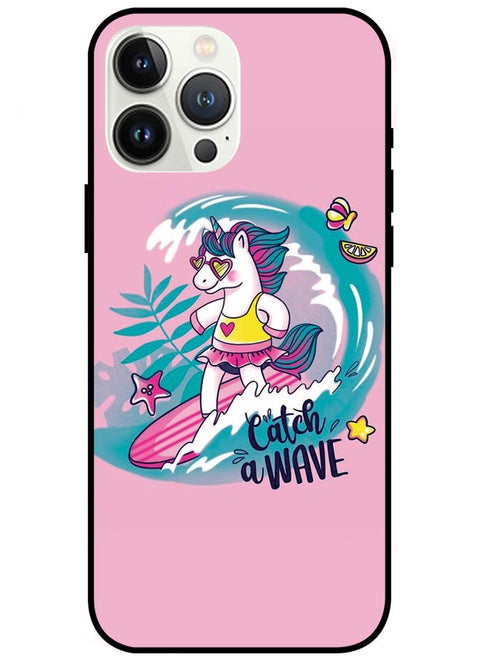 iPhone 13 Pro Max 6.7" Protective Case Cover Smart Series for iPhone 13 Pro Max Catch a Wave