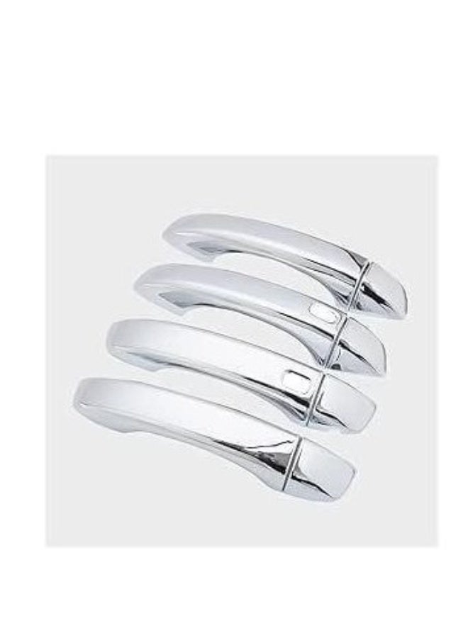 Hyundai Tucson 2015 Door Handle Cover — Nickel Silver