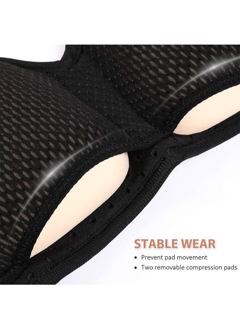 HaLunhi - Hernia Belt for Men - Inguinal Hernia Support for Men and Women Medical Hernia Brace Inguinal Truss for Single/Dual Sports Hernia Adjustable Waist Belt with 2 Removable Compression Pads - Image 1