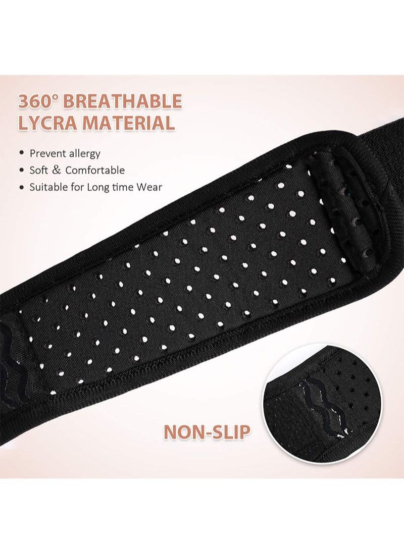 HaLunhi - Hernia Belt for Men - Inguinal Hernia Support for Men and Women Medical Hernia Brace Inguinal Truss for Single/Dual Sports Hernia Adjustable Waist Belt with 2 Removable Compression Pads - Image 1