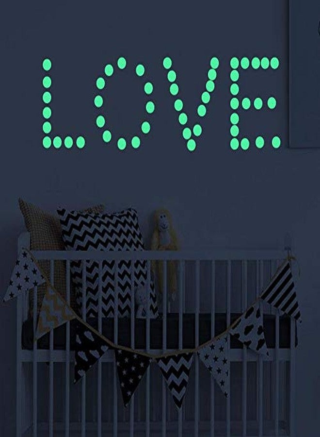 Qintreesify 1 Sheet Glow in The Dark Wall Stickers,407 Pcs Removable Glow in Dark Dots Wall Decals,Adhesive Dots Luminous,Glow in The Dark Ceiling Stickers,Wall Treatments and Supplies - Image 4