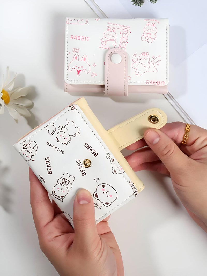 Multi -use ladies portfolio - a distinctive ladies wallet with elegant design, perfect for those looking for an elegant accessory to carry cards and cash in a safe and modern way. (option 3) - Image 4