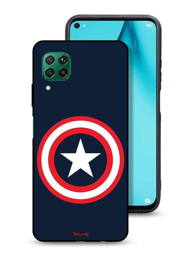 Tolwak Huawei P40 lite 4G Protective Case Cover Captain America - Image 1