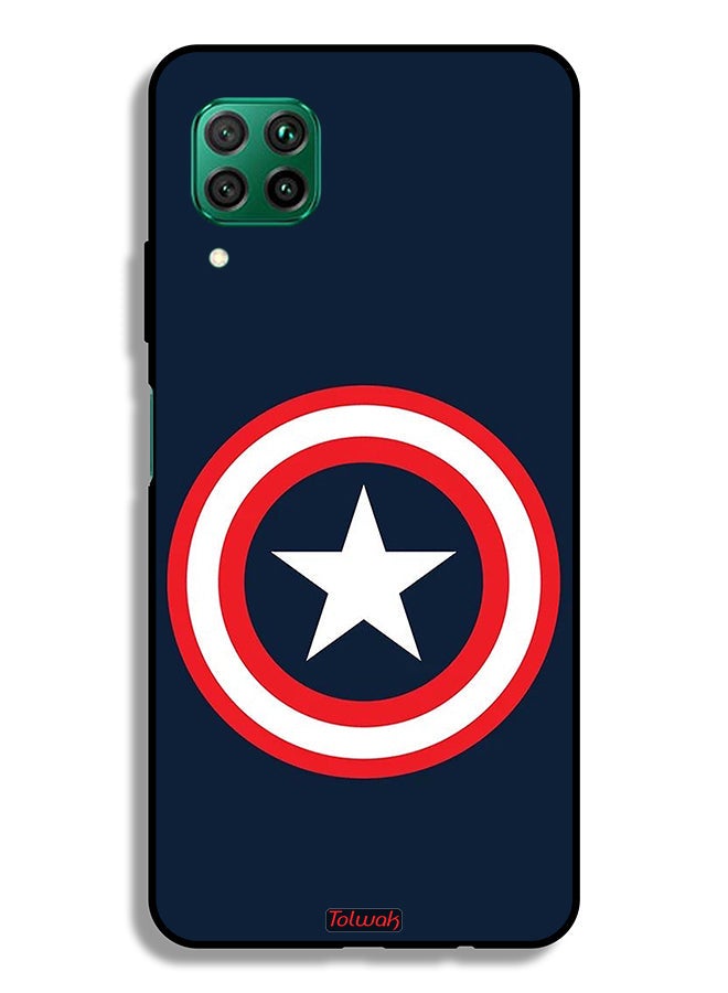 Tolwak Huawei P40 lite 4G Protective Case Cover Captain America - Image 2