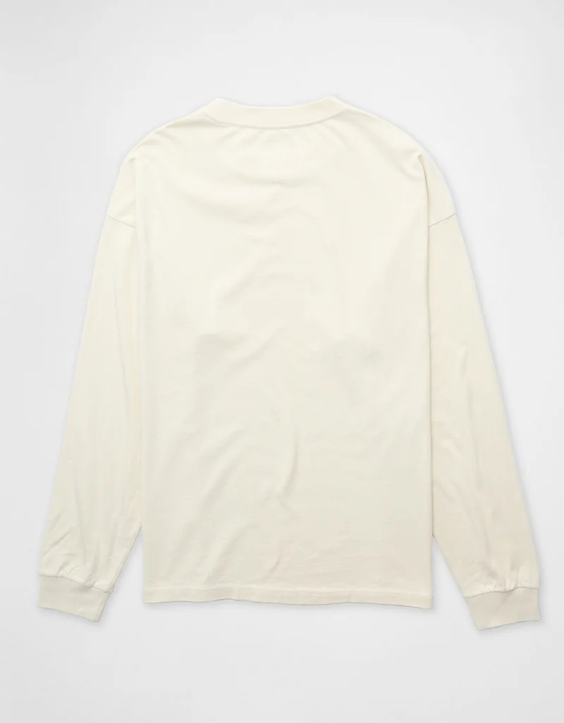 American Eagle  AE Long Sleeve Graphic T-Shirt for Men | Best Price UAE
