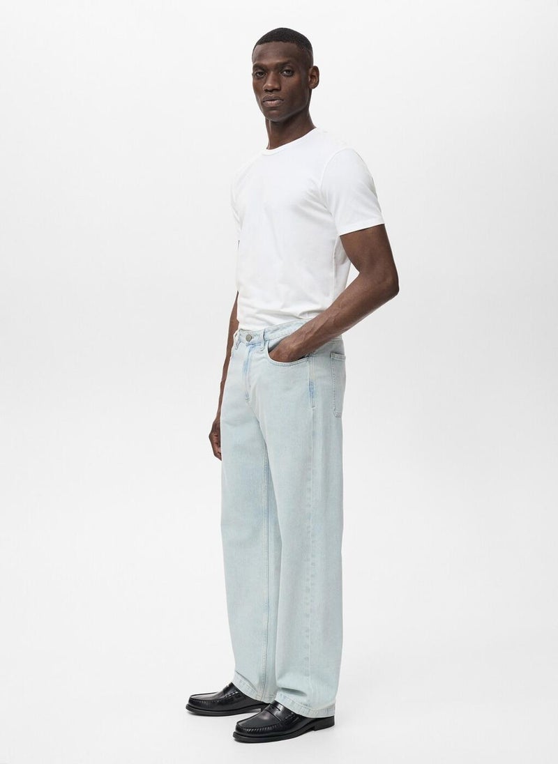 Mango Man Round neck  Short Sleeve T-Shirt  - Image 3