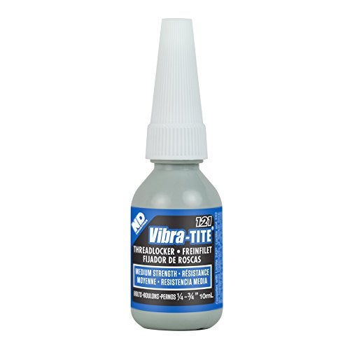 Vibra-TITE - 12110 121 Medium Strength Removable Anaerobic Threadlocker, 10ml Bottle, Blue - Image 1
