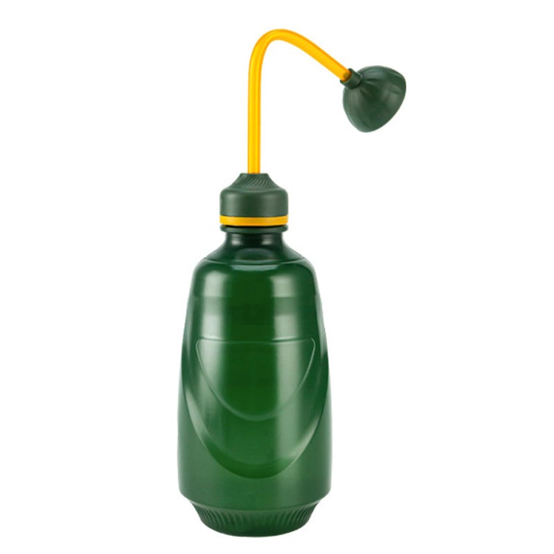 JUSUFU Watering Can for Seedlings, Small Watering Can for House Plant Garden Flower 0.45L (Green) - Image 1