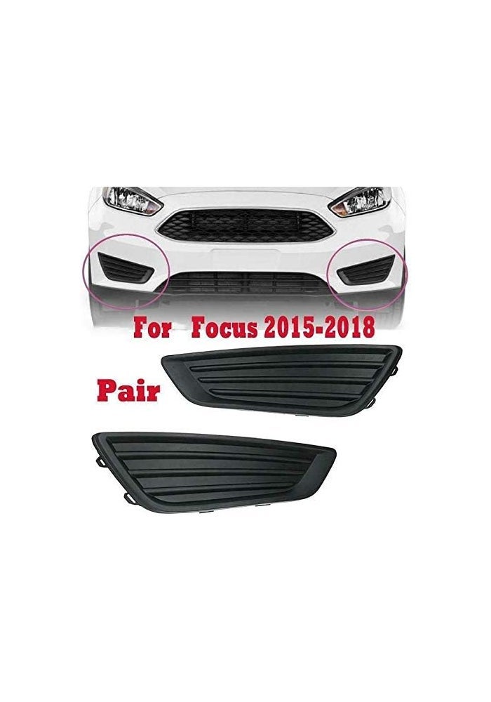 DEMULAX Fog Light Eyebrow Trim for Ford Focus 2015-2018 - Image 4