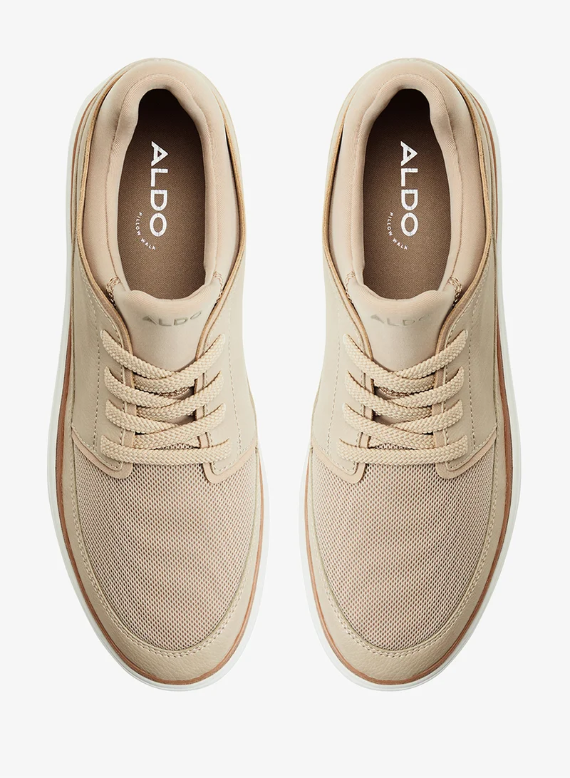 Aldo BEIGE Kurtis Lace Up Low Top Sneakers for Men | Best Price UAE