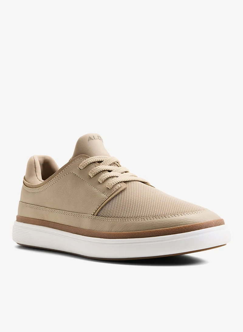 Aldo BEIGE Kurtis Lace Up Low Top Sneakers for Men | Best Price UAE