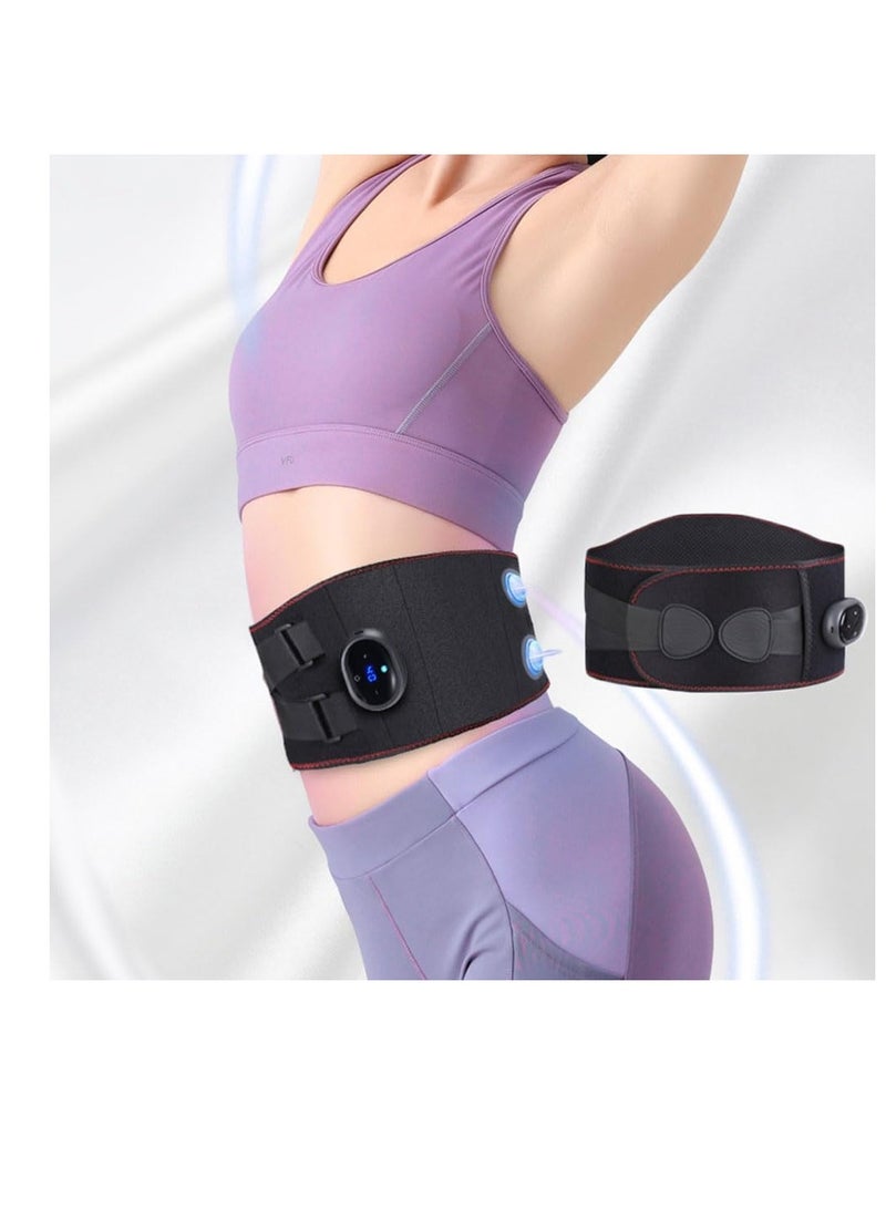 Generic Heating Pad for Period, Electric Heating Pad for Pain Relief, 3 Temperature Adjustable Menstrual Heating Pad, 3 Massage Modes Waist Belt Massager for Women Men,Lumbar Abdomen Back Physiotherapy Device  - Image 1