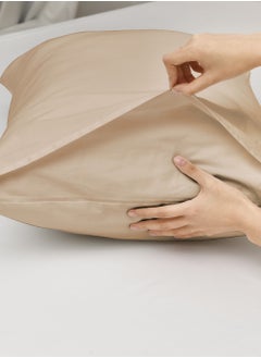 Master Home Textile Cotton Pillowcases- Breathable, Easy to Wash, Standard Size 50 x 75cm, Set of 2 Pack, with Envelope Closure  - Image 2