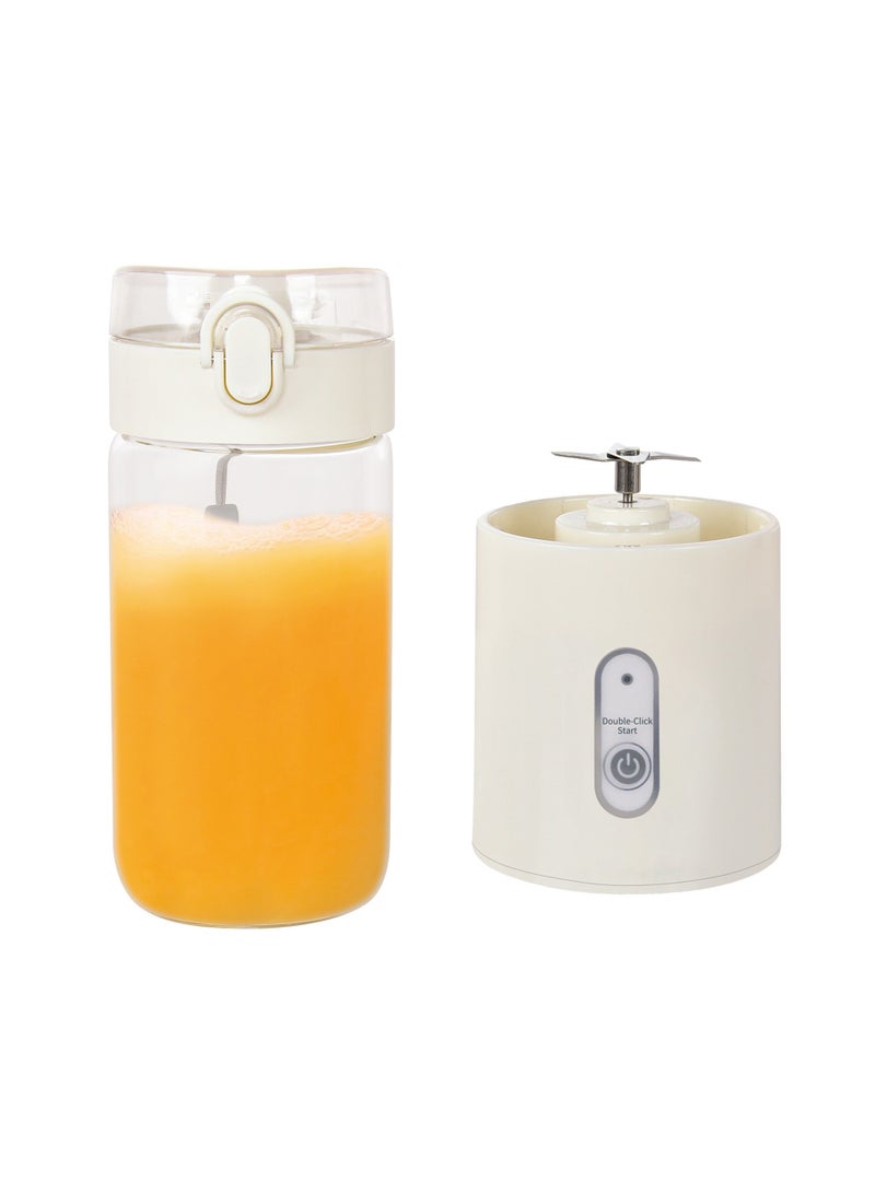 Portable Blender 400ml Mini Blender USB Rechargeable Personal Blender ,16000RPM Personal Size Blender For Travel Sports Office School - Image 1