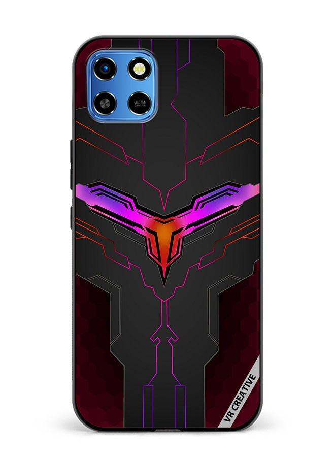 VR CREATIVE Protective Case Cover For Infinix Smart 6 HD Gaming Ax Design  Multicolour - Image 1