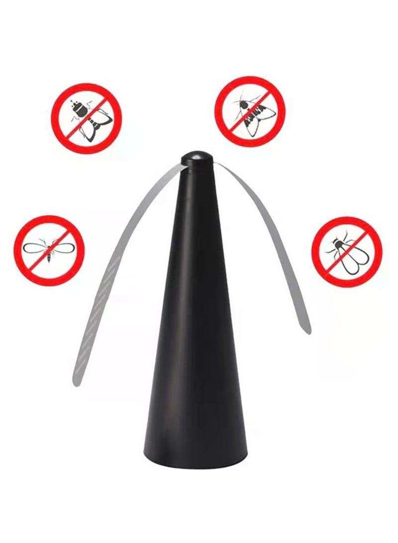 اعاره مراوح الذباب للطاولات ومراوح الذباب للفناء لإبعاد الذباب والحشرات - Image 2