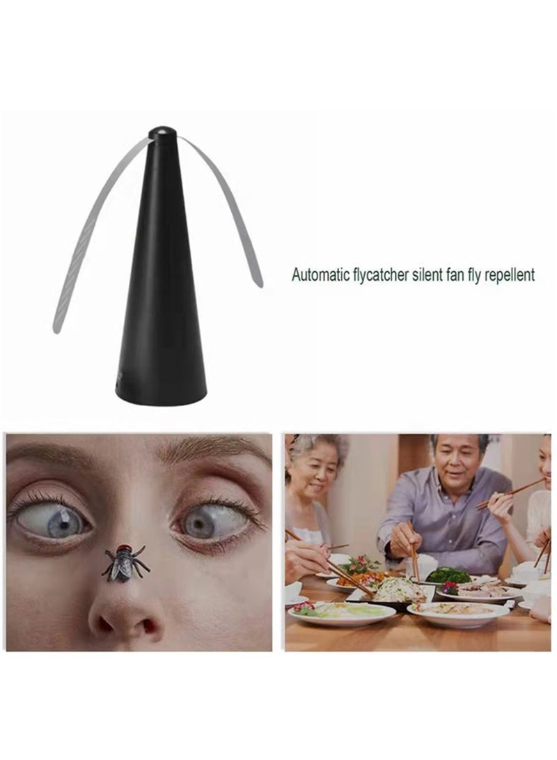 اعاره مراوح الذباب للطاولات ومراوح الذباب للفناء لإبعاد الذباب والحشرات - Image 4