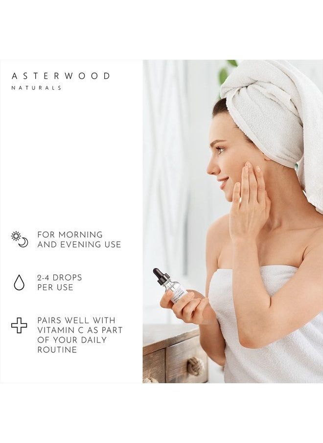 Asterwood Pure Hyaluronic Acid Serum for Face; Plumping Anti-Aging Face Serum, Hydrating Facial Skin Care Product, Fragrance Free, Pairs Well with Vitamin C Serum & Retinol Serum, 118ml/4 oz