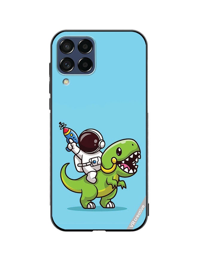 VR CREATIVE Protective Case Cover For Samsung Galaxy M53 Dinosaure Design Multicolour - Image 1