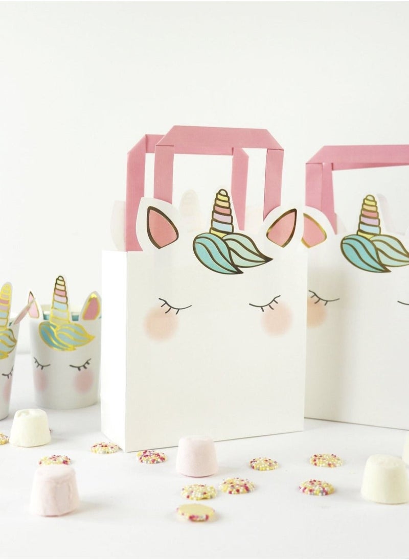 Talking Tables Childrens Party Treat Bag Unicorn  - Image 1