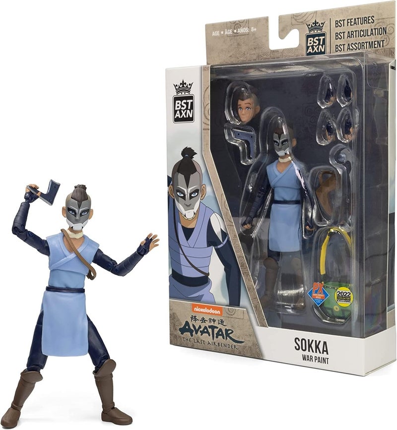 THE LOYAL SUBJECTS WAVE 2, LLC SDCC 2022 BST AXN Avatar LAB SOKKA WAR Paint PX 5IN AF - Image 2