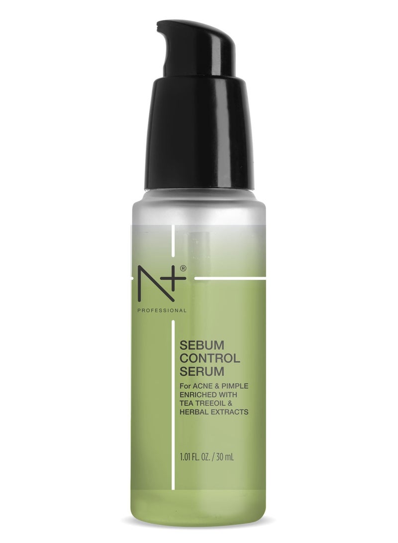 N Plus Professional Sebum Control Serum – Oil Balancing, Pore Refining & Matte Finish for Clear, Healthy Skin - Image 2