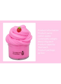 Haidue 4-Pieces Super Soft Sludge Slime Kit Stress Relief Toys  - Image 2
