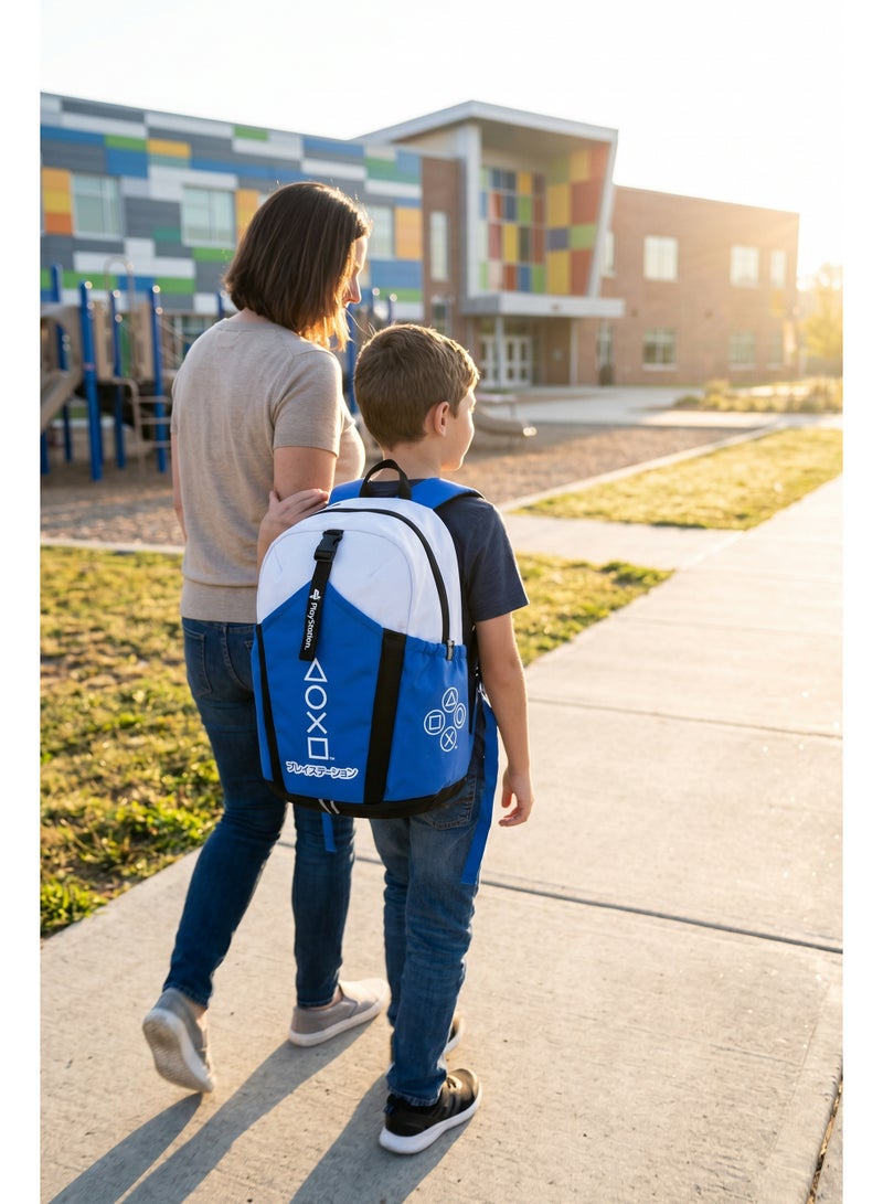 Sony PlayStation Teens Backpack 18" | Gaming School Backpack | Travel, College & Everyday Bookbag | Boys School Bag - Image 2