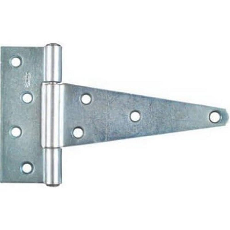 National Hardware B286 6" Zinc Plated Extra Heavy T Hinge - Image 2