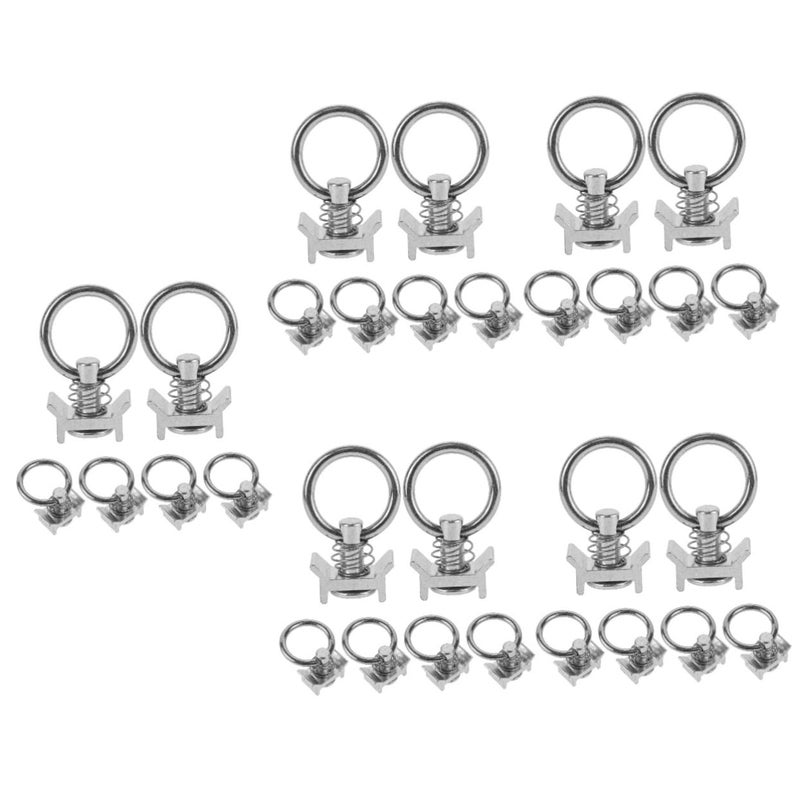 5 Pack Heavy Duty Single Track Hanging Anchors For Audio Lighting Equipment - Image 2
