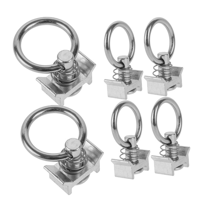 5 Pack Heavy Duty Single Track Hanging Anchors For Audio Lighting Equipment - Image 4