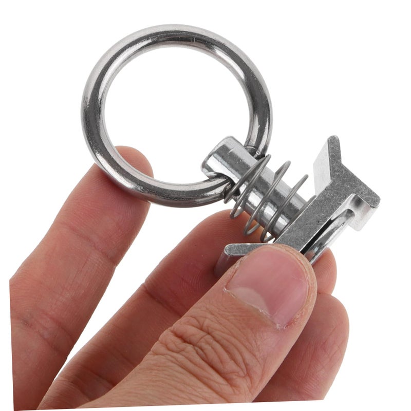 5 Pack Heavy Duty Single Track Hanging Anchors For Audio Lighting Equipment - Image 3