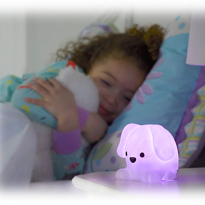 hand2mind PAWZ The Calming Pup, Learn Deep Breathing, Rechargeable Animal Night Light, Kids Anxiety Relief, Mindfulness for Kids, Calm Down Corner Supplies, Social Emotional Learning Activities - Image 5