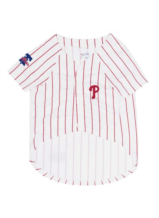 Pets First - Mlbpa Dog Jersey  Bryce Aron Max Harper 3 Pet Jersey  Mlb Philadelphia Phillies Mesh Cat Jersey, XLarge - Image 1