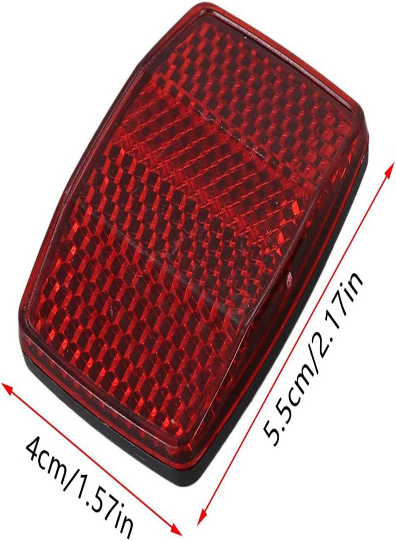 GGOOT Bike Reflectors Bicycle Cycling Light Reflector Rear Front for Handlebar Saddle Bar 30.4mm 2pcs, Bike Reflectors, Bike Rear Reflector Light, Bike Front Reflector  - Image 3