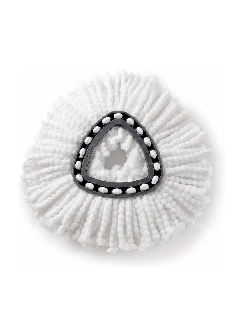 Vileda Easy Clean Spin Floor Mop Refill Pack White White - Image 3