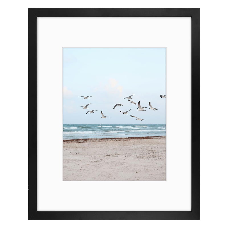 Frametory 16x20 Picture Frame for Wall, Display Picture 11x14 with Mat or 16x20 Without Mat, Gifts for Family(Black, 1 Pack) - Image 1