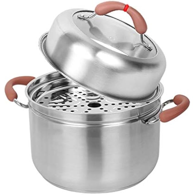 جهاز طهي بالبخار متعدد الوظائف مصنوع من الفولاذ المقاوم للصدأ، أدوات طهي منزلية، أجهزة طهي بالبخار، أدوات غلاية، طباخ حثي - Image 1