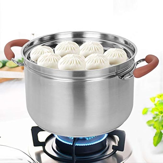 جهاز طهي بالبخار متعدد الوظائف مصنوع من الفولاذ المقاوم للصدأ، أدوات طهي منزلية، أجهزة طهي بالبخار، أدوات غلاية، طباخ حثي - Image 2