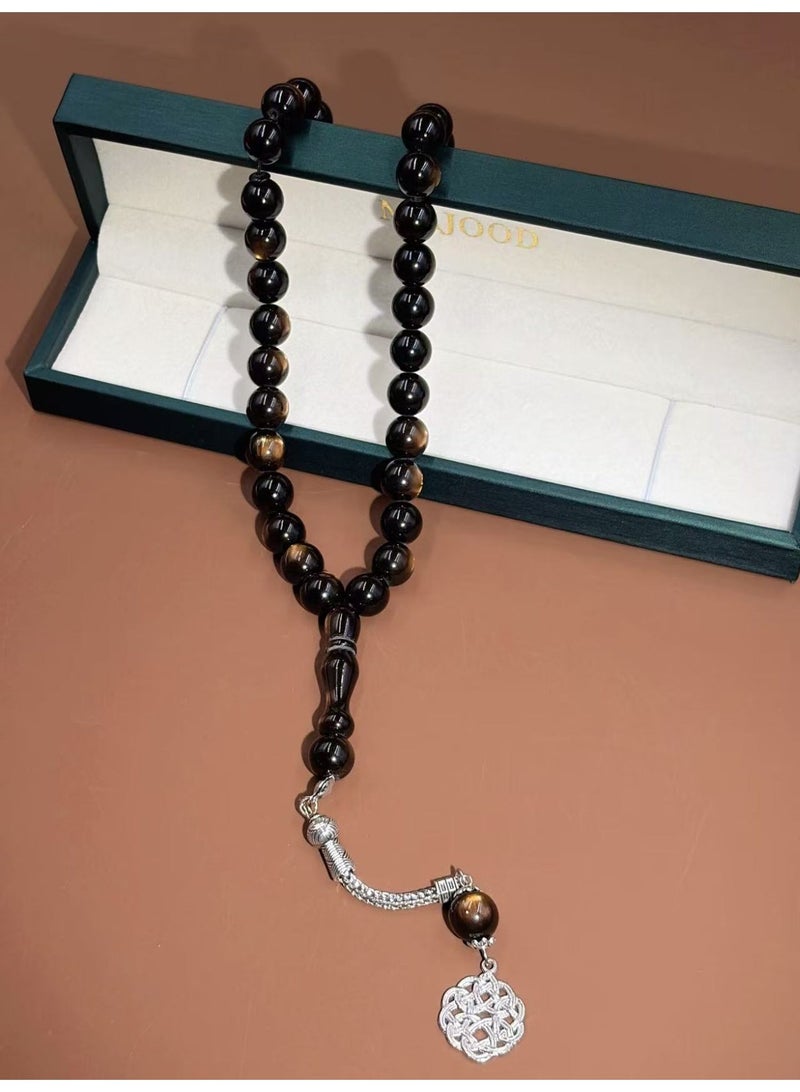 MAJOOD 33-Bead Resin Prayer Beads | Tasbih | 12mm | Ramadan Gift | For Men & Women - Image 5