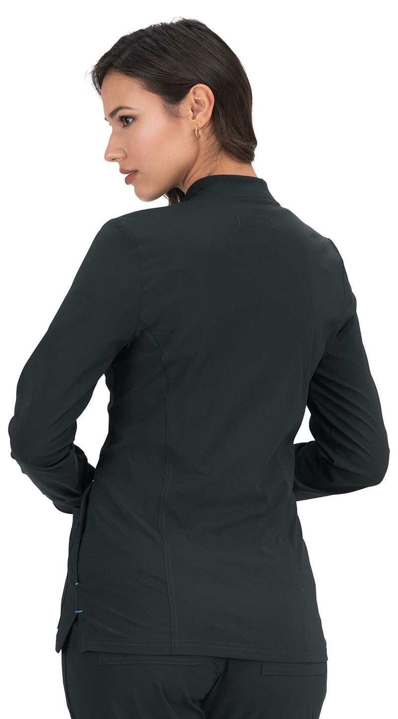 KOI Basics 450 Women's Andrea Jacket (Black, Medium) - Image 3
