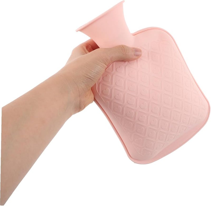 Hot Water Bottle for Neck Shoulder Hand Feet Warm Compress Therapy Heat Resistant Rubber - Image 5