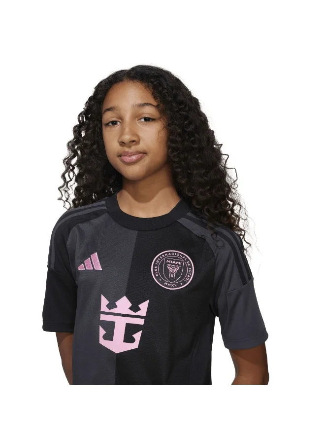 adidas قمصان كرة قدم أطفال للجنسين أسود