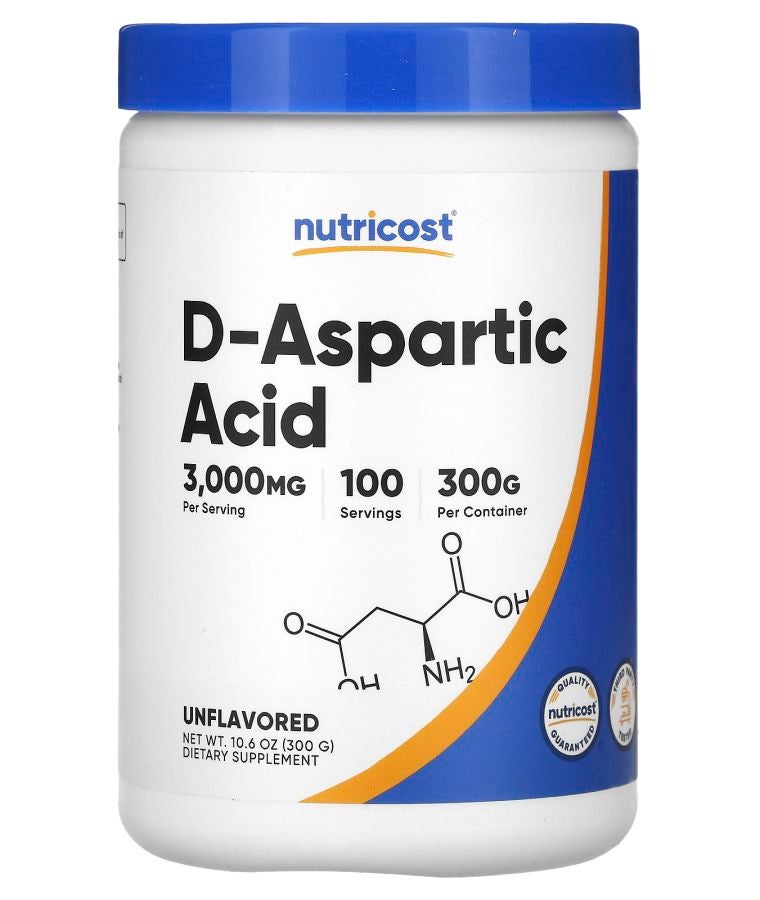 D-Aspartic Acid Unflavored 10.6 oz (300 g)