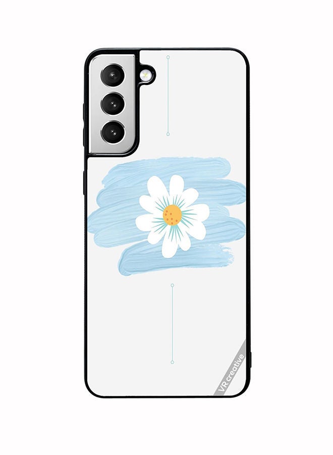 VR CREATIVE Protective Case Cover For Samsung Galaxy S22 Plus 5G Flower Design Multicolour - Image 1