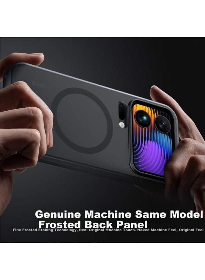Australian Wave Aolang Iml Magnetic Slim Cloud Matte Simple Business Anti-drop Anti-fingerprint Protective Case For Xiaomi 17 Promax, Full Coverage Phone Case - Image 4